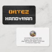 Screwed In Panel Your Name 名刺 (正面/裏面)