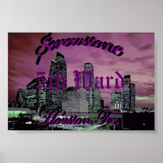 ScrewStone 5th Ward Houston,Tx ポスター