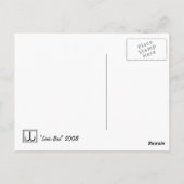 Scrib鳥 ポストカード (裏面)