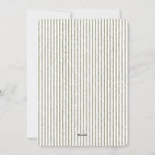 Scribble Doodle Whimsical Family Christmas Photo シーズンカード (裏面)