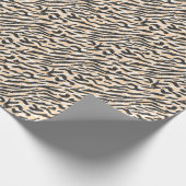 Scribble Zebra Leopard:ヴィンテージ ラッピングペーパー (角)