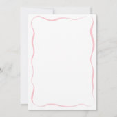 ScribbleEspresso Martiniコケットの愛が醸造されている 招待状 (裏面)