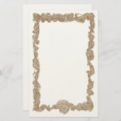 Scribbleprintsの文房具 便箋 (正面/裏面)