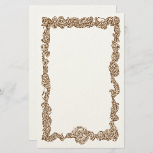 Scribbleprintsの文房具 便箋 (正面/裏面)