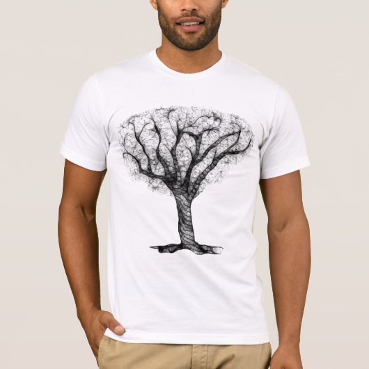 Scribblerの木のTシャツ Tシャツ (正面)