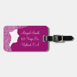 Scribblprint Waves ラゲッジタグ