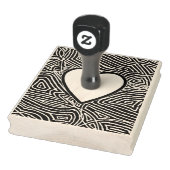 Scribblprintesハート ラバースタンプ (スタンプ)