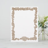 Scribblprintsレターヘッド – ブラウン (スタンド正面)