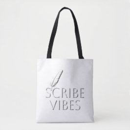 Scribe Vibes ライター 著者 詩人 トートバッグ