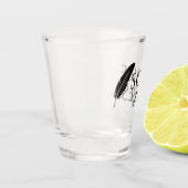 Scribe Vibes Author Writer Poet  ショットグラス (左)