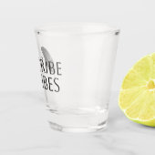 Scribe Vibes Author Writer Poet  ショットグラス (右)