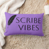 Scribe Vibes Author Writer Poet  ランバークッション (ブランケット)