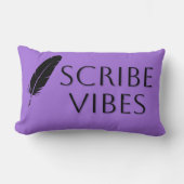 Scribe Vibes Author Writer Poet  ランバークッション (正面)