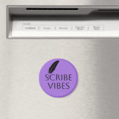 Scribe Vibes Author Writer Poet Composer マグネット (インサイチュ (食洗機))