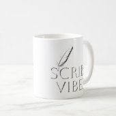 Scribe Vibes Writers Authors Poets コーヒーマグカップ (正面右)