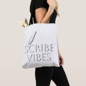 Scribe Vibes Writers Authors Poets トートバッグ (クローズアップ)
