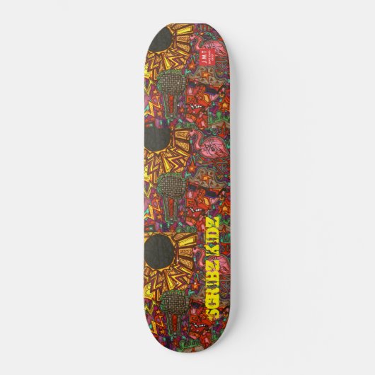 SCRIBZ KIDS SKATEBOARD / JMT スケートボード (正面)