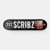 SCRIBZ TEK スケートボード / JMT スケートボード (横)