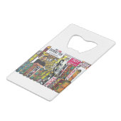 SCRIBZ TEK SKATEBOARDS / JMT USA クレジットカード栓抜き (正面アングル)
