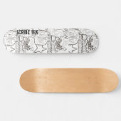 SCRIBZ TEK SKATEBOARDS / JMT USA スケートボード (横)