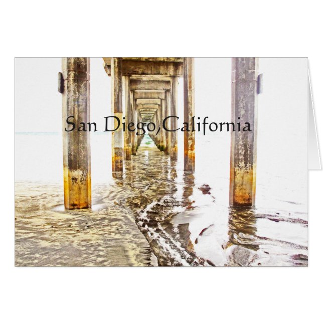 Scripps Pierの下 (正面横)