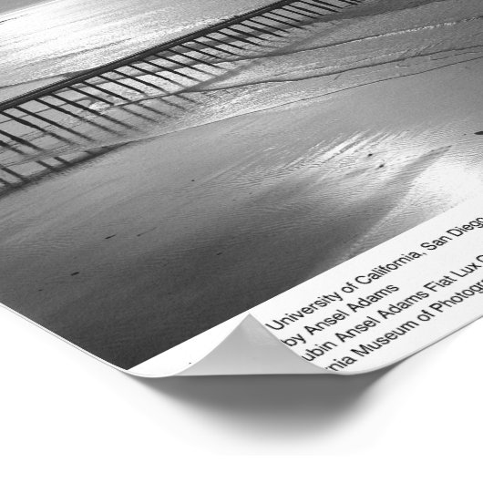 Scripps Pier, 1966 ポスター (角)