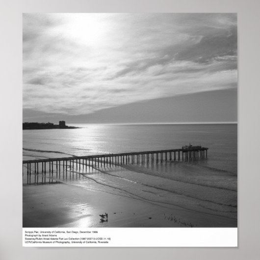 Scripps Pier, 1966 ポスター (正面)