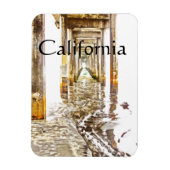 Scripps Pier, California Magnet マグネット (縦)