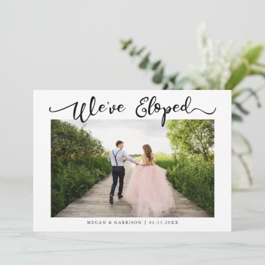 Scriptの写真を結婚取り消し数々のた 案内状 (スタンド正面)