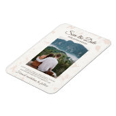 Script'エレガントs We're Getting Married Photo マグネット (左側)