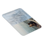 Scriptモダンのフレキ結婚シブルなフォトマグネット マグネット (右側)