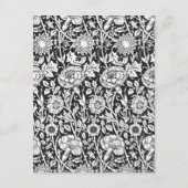 Script素朴のモダン詳細結婚・カード エンクロージャーカード (裏面)