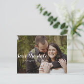 Script お洒落 Photo日付はがきを保存する 案内ポストカード (スタンド正面)