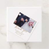 Script エレガント結婚s Photo Thank you フェイバータグ (インサイチュ)