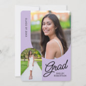 Script エレガント Arch Photos卒業パーティー 招待状 (正面)