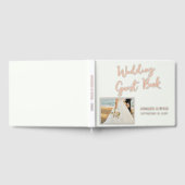 Script エレガント Bride Groom Photo結婚's ゲストブック (全面)