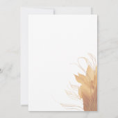 Script エレガント Folidsフォト誕生日 サンキューカード (裏面)