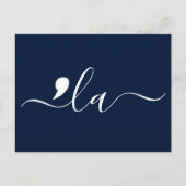 Script エレガント Kamala Harris for President ポストカード (正面)