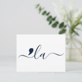 Script エレガント Kamala Harris for President ポストカード (スタンド正面)