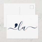 Script エレガント Kamala Harris for President ポストカード (正面/裏面)