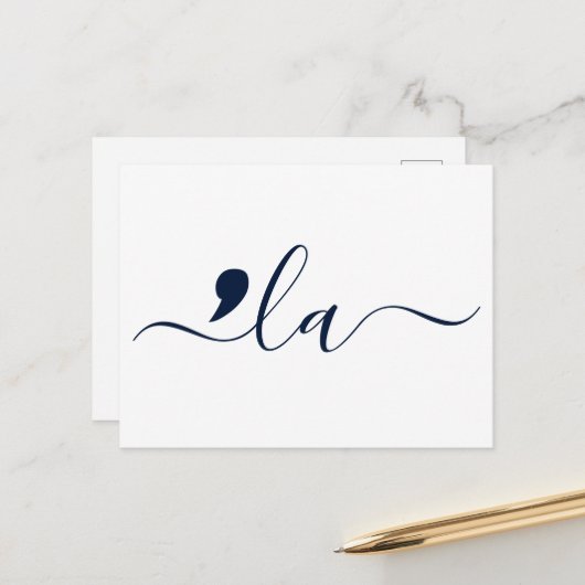 Script エレガント Kamala Harris for President ポストカード (正面/裏面インサイチュ)