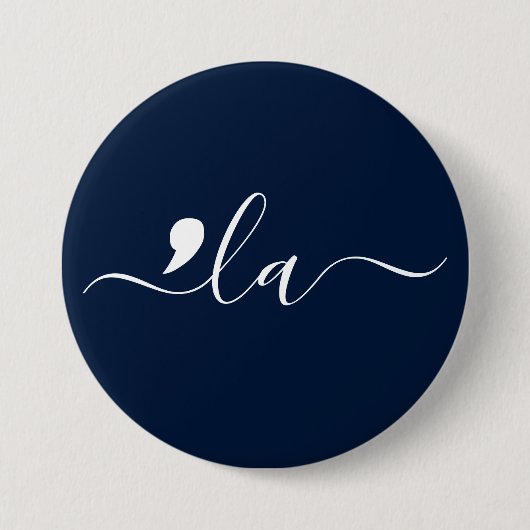 Script エレガント Kamala Harris for President 缶バッジ (正面)