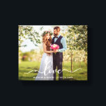 Script エレガント Loveの結婚新郎新婦の写真 キャンバスプリント<br><div class="desc">ラブスクエレガントリッ結婚トの花嫁と花婿フォトキャンバス印刷</div>