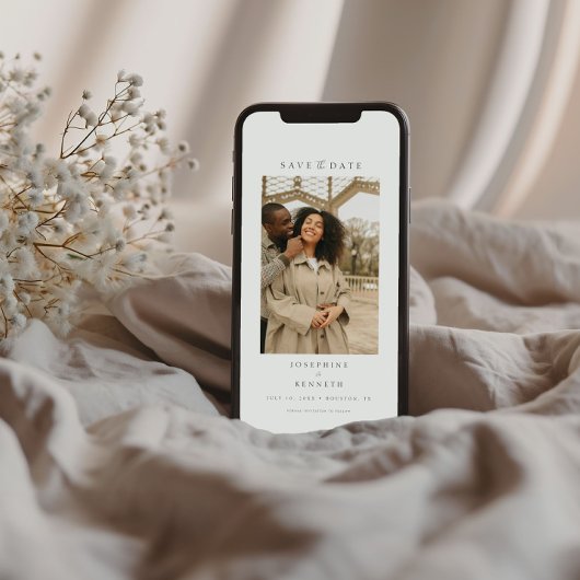 Script エレガント Photoミニマルの結婚値 セーブザデート