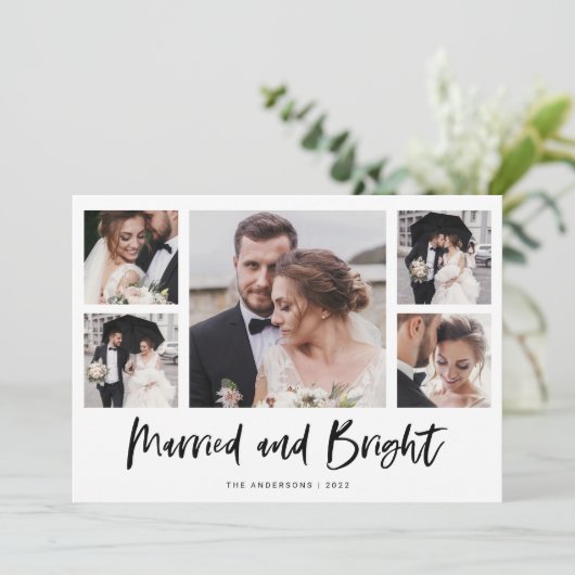 Script カジュアル Photo数々の GridとBright結婚した シーズンカード (スタンド正面)