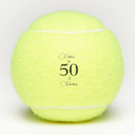 Script パーソナライズされた 50 & Faborous Tennis Ball テニスボール