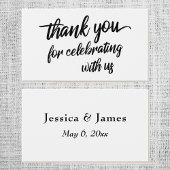 Script ミニマル Thank You's 祝 with Us