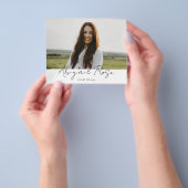 Script モダン 2023 3フォトグラードフォトカード予算 チラシ (手)