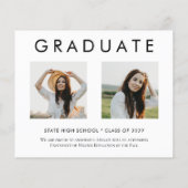 Script モダン 2023 3フォトグラードフォトカード予算 チラシ (裏面)