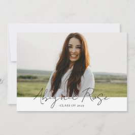 Script モダン 2023 3フォトグラードフォトカード 招待状